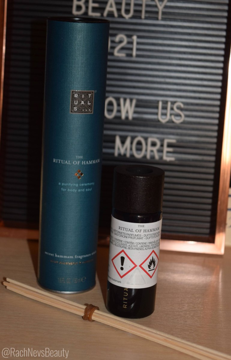 Rituals Cosmetics Mini Fragrance Sticks Reed Diffuser-The Ritual of Hammam  Review – RachNevs Beauty and Lifestyle Blog
